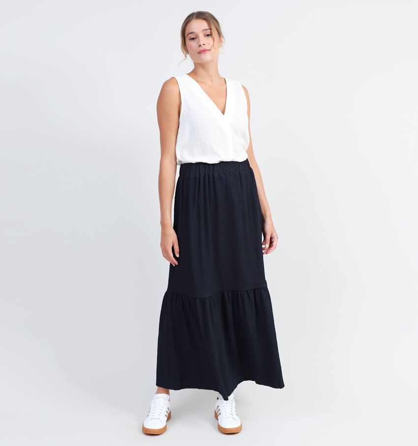 JDY Paolina Jupe maxi en bleu