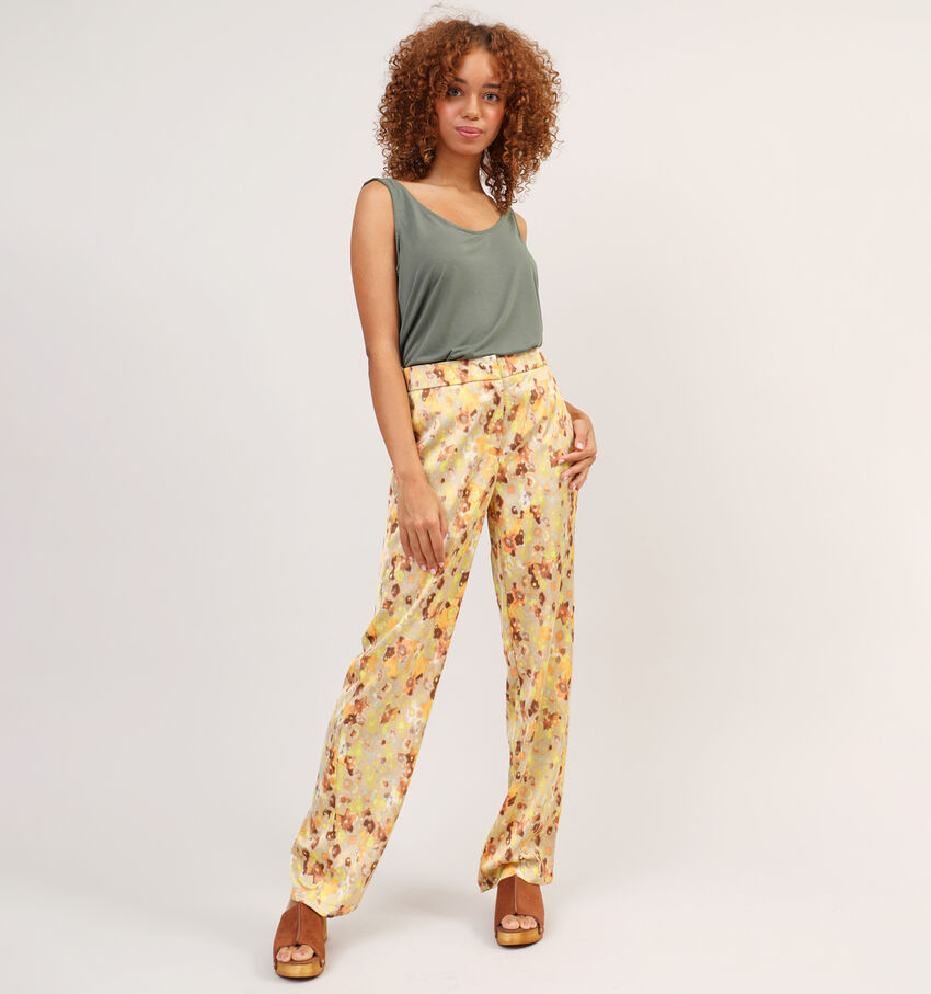 Vero Moda Vikatika Pantalon en Beige