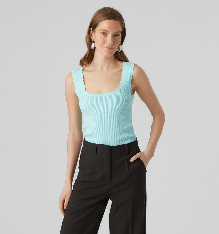 Vero Moda Joyce Débardeur en Bleu
