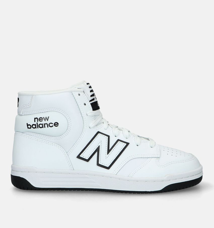 New Balance BB 480 Witte Hoge sneakers