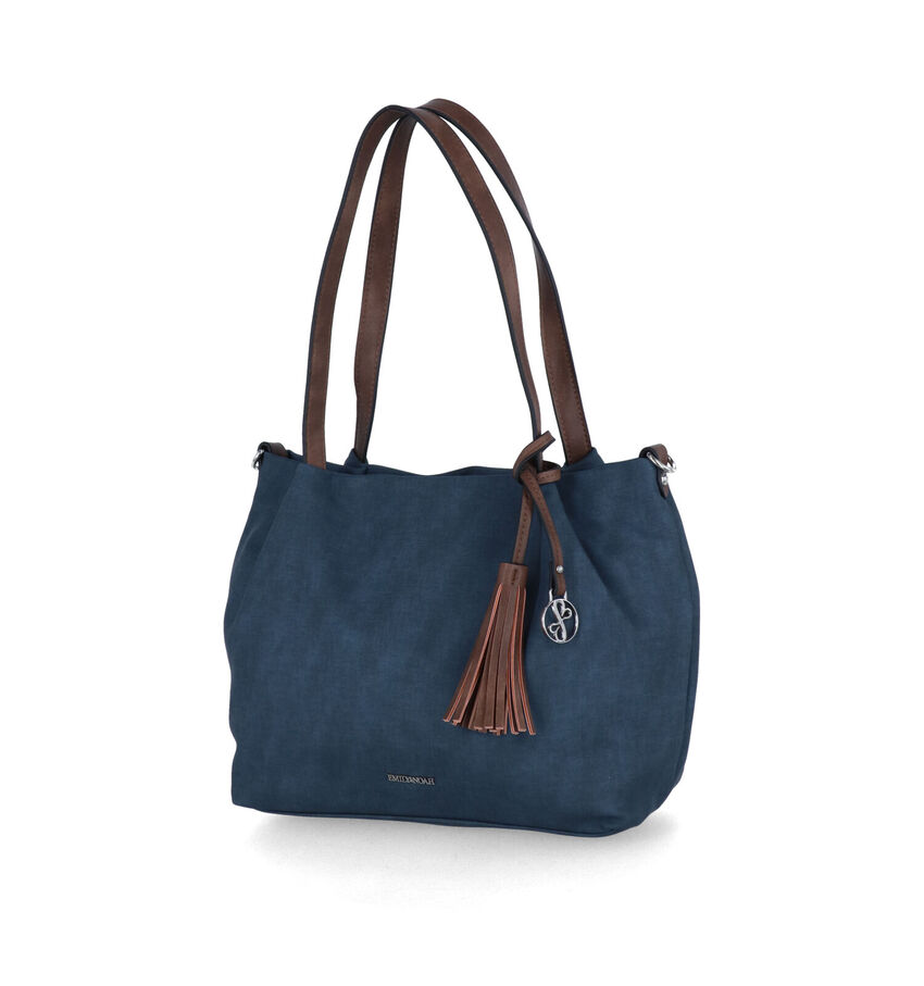 Emily & Noah Elke Blauwe Shopper Tas