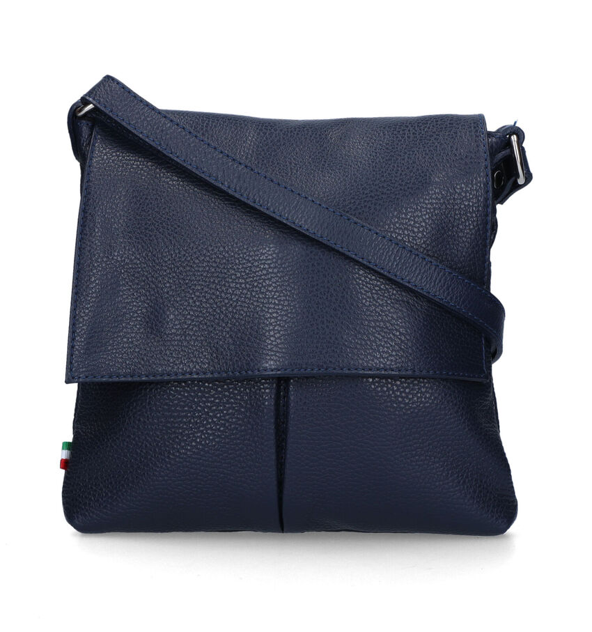 Time Mode Blauwe Crossbody tas