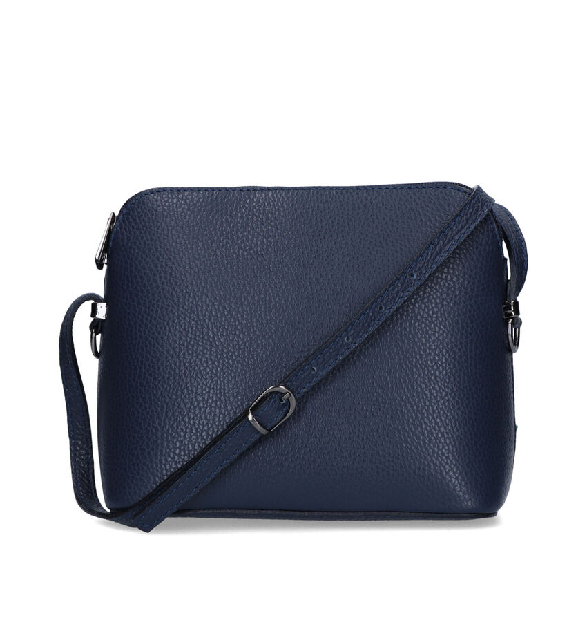 Time Mode Blauwe Crossbody tas