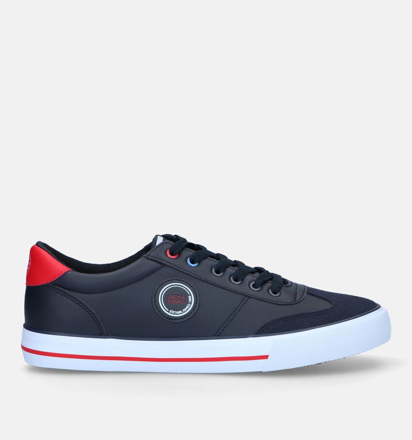 Jack & Jones Toby Pu Blauwe Sneakers