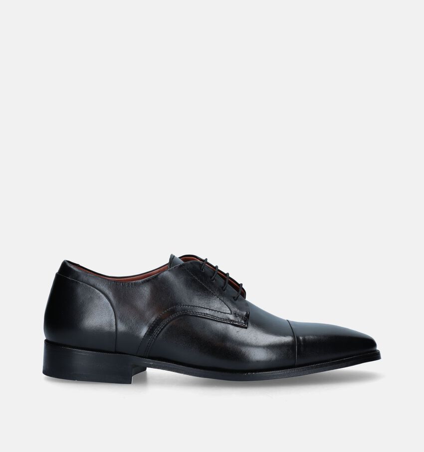 Ambiorix Basco Li Zwarte Geklede Veterschoenen