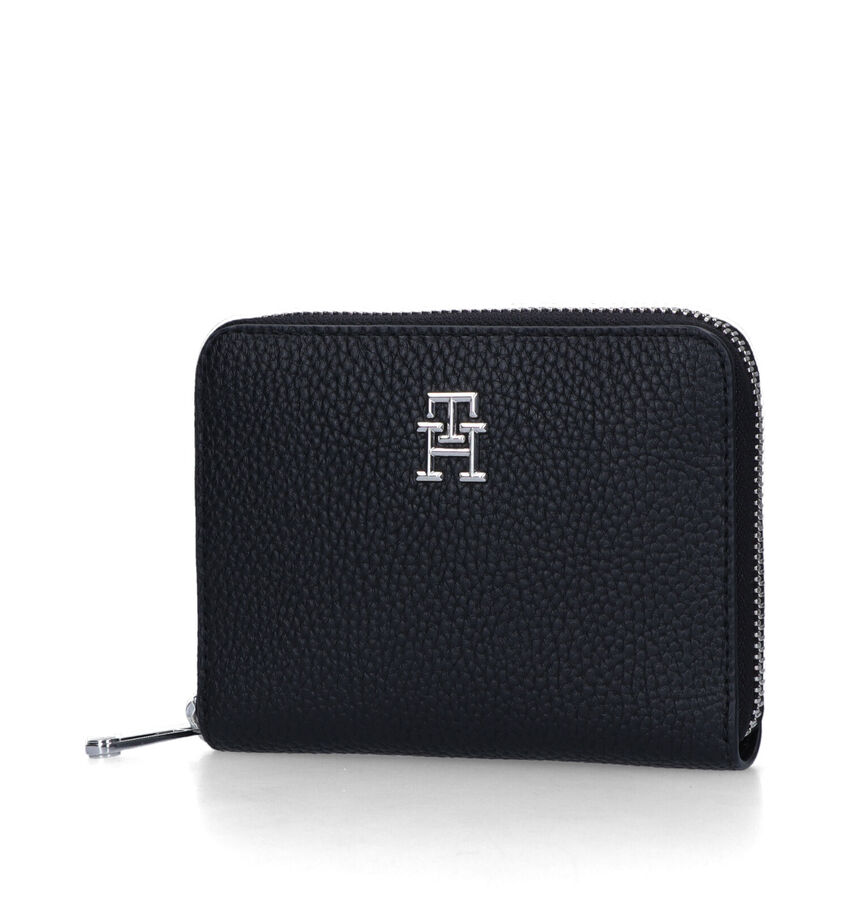 Tommy Hilfiger Porte-monnaie zippé en Noir