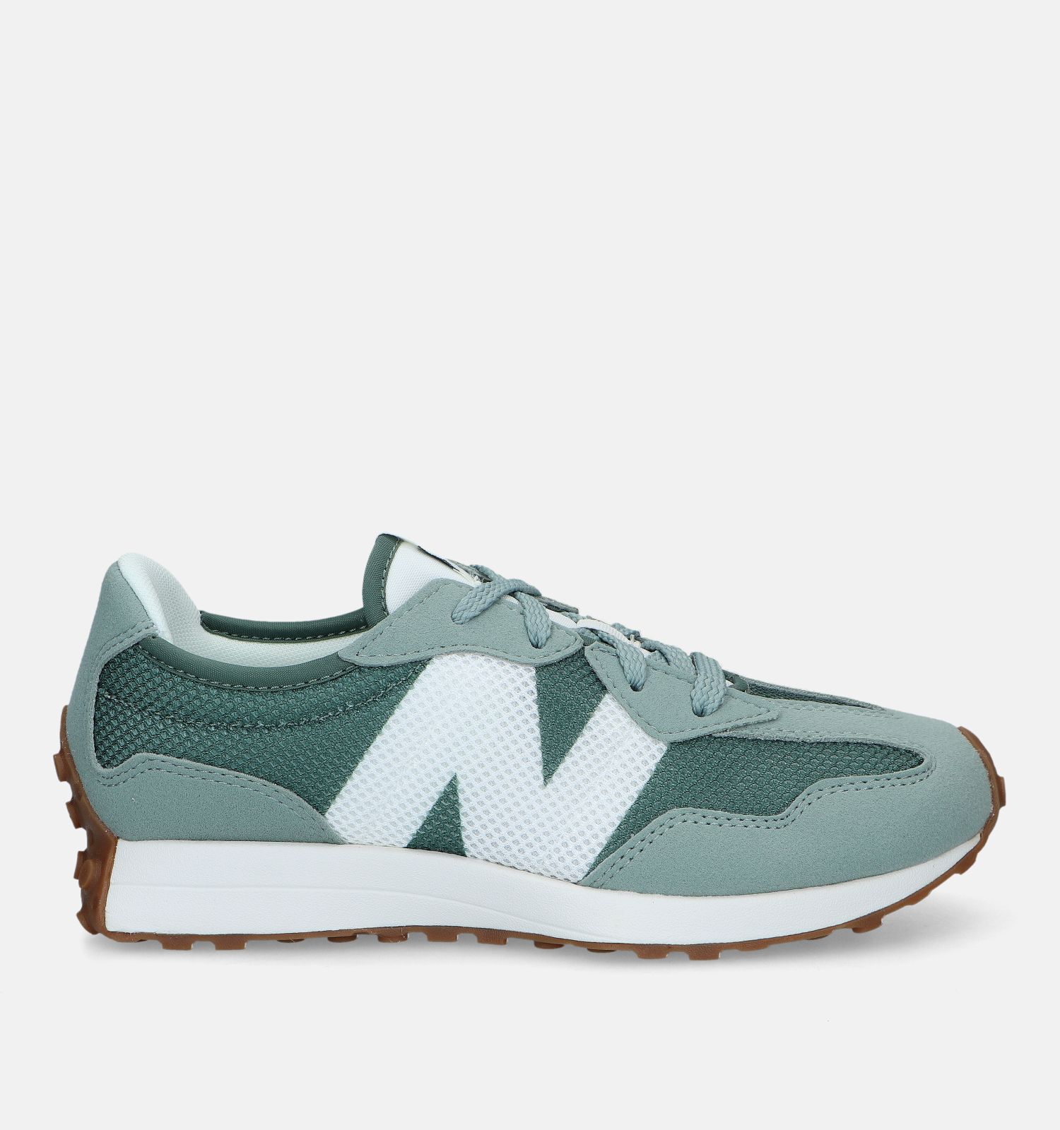 New balance wr996 gris vert hot sale
