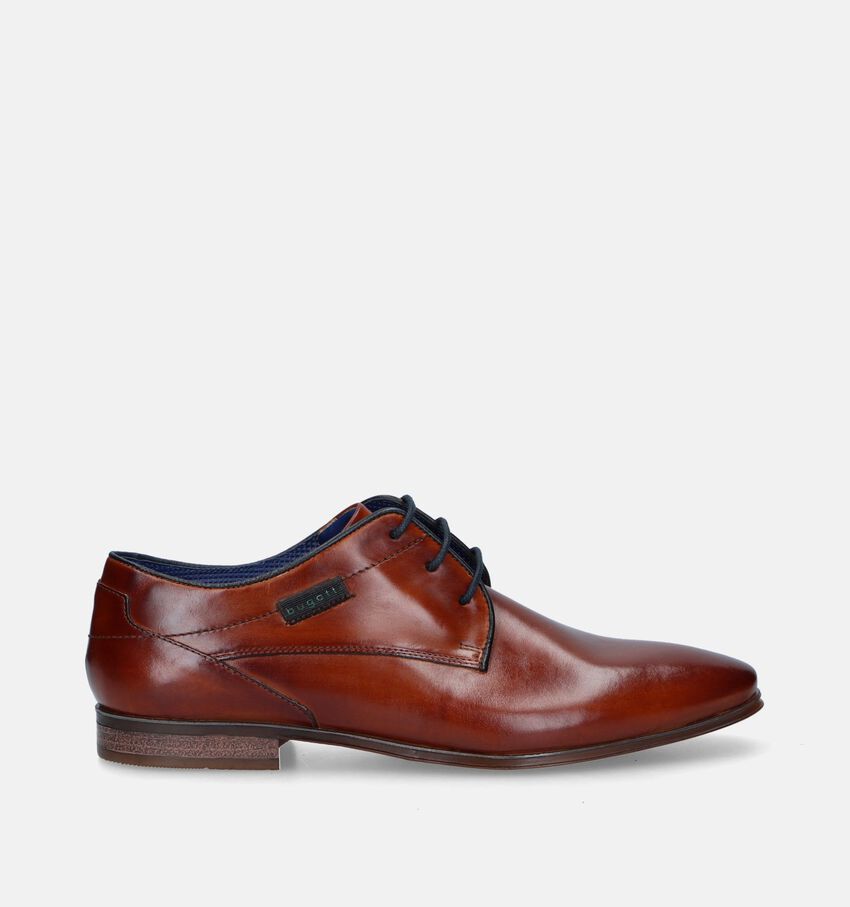 Bugatti Morino Cognac Geklede Schoenen