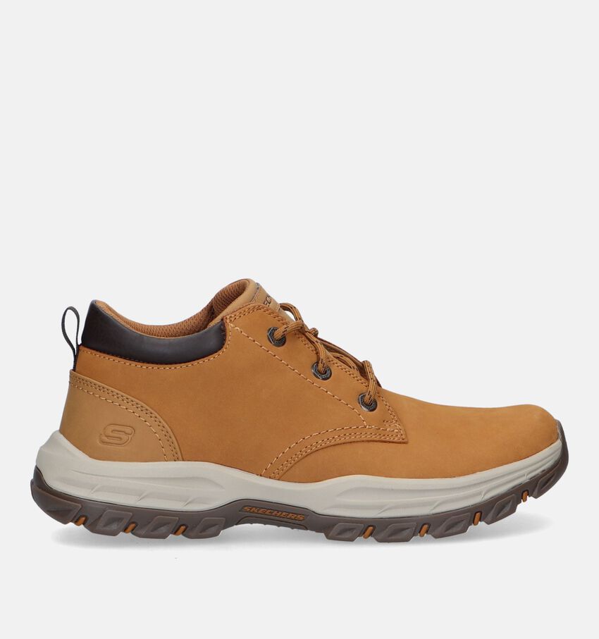 Skechers Knowlson Ramhurst Relaxed Fit Bottines en Naturel