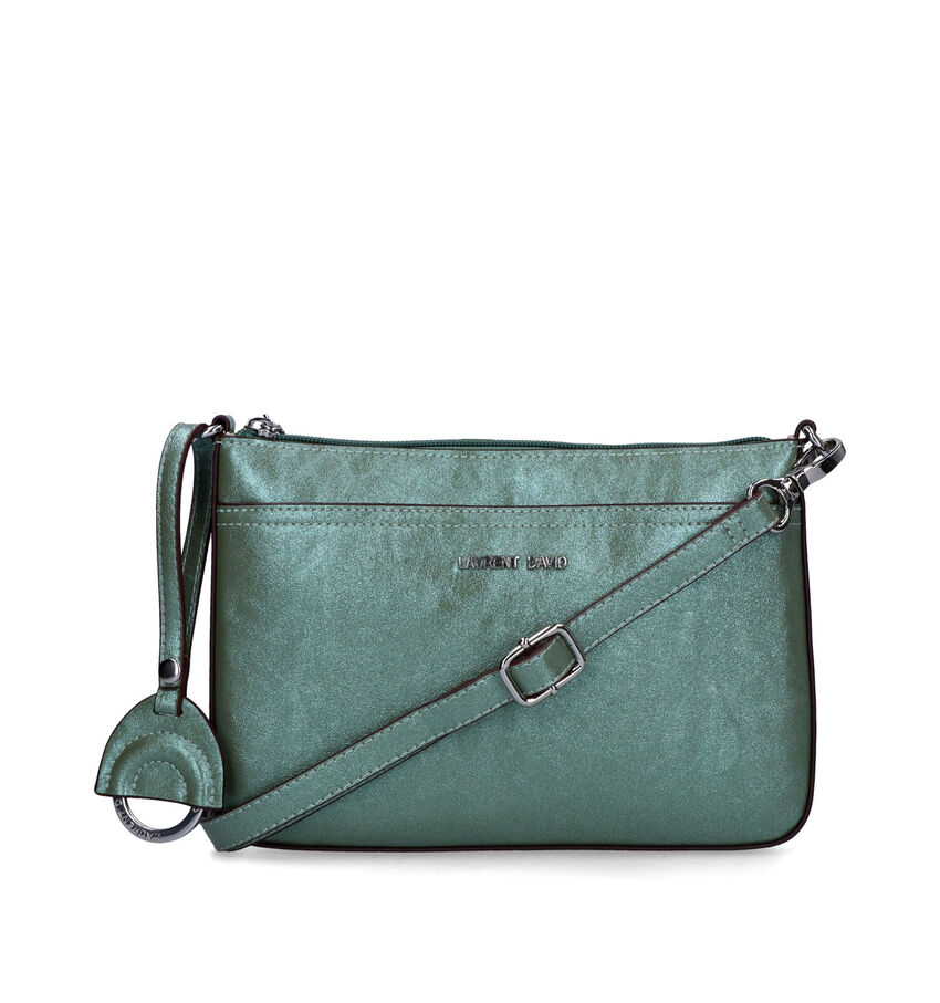 Laurent David Groene Crossbody Tas