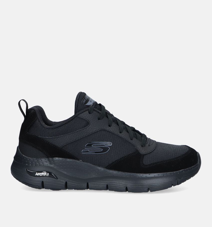 Skechers Arch Fit Servitica Baskets en Noir