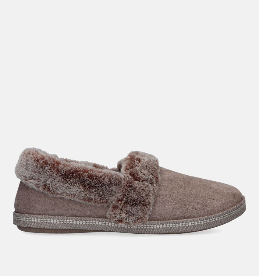 Skechers Cozy Campfire Taupe Pantoffels