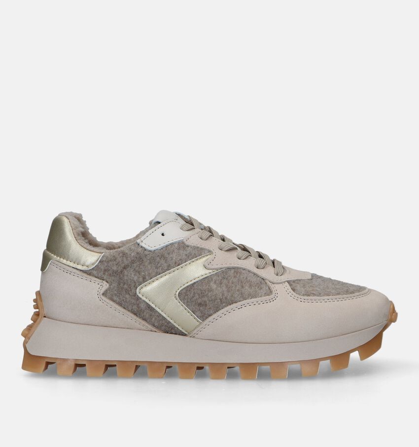 Tamaris Taupe Sneakers