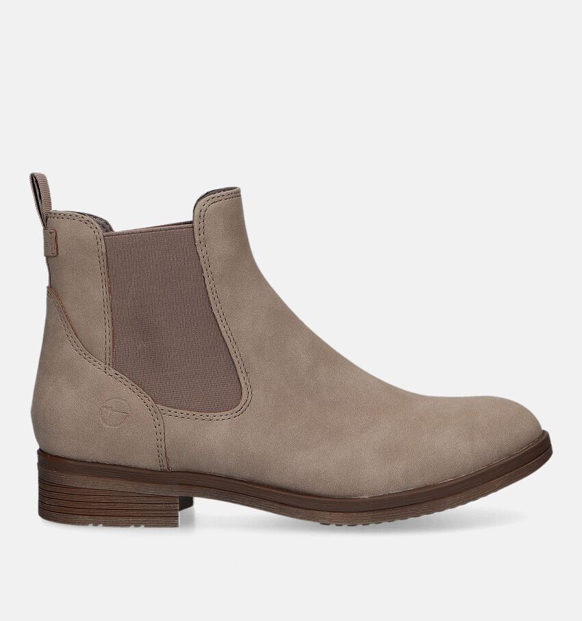 Tamaris Chelsea boots en Taupe