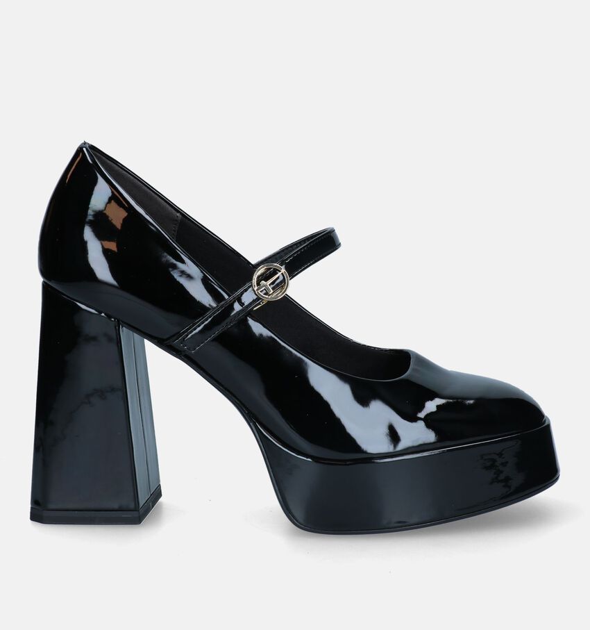 Tamaris Zwarte Platform pumps