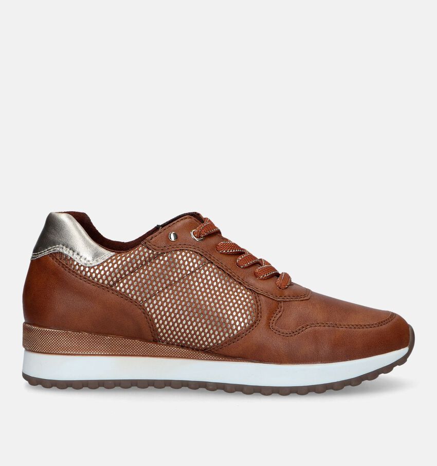 Marco Tozzi Cognac Sneakers