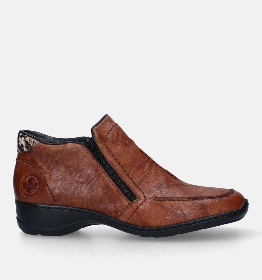 Rieker Bottines basses en Cognac