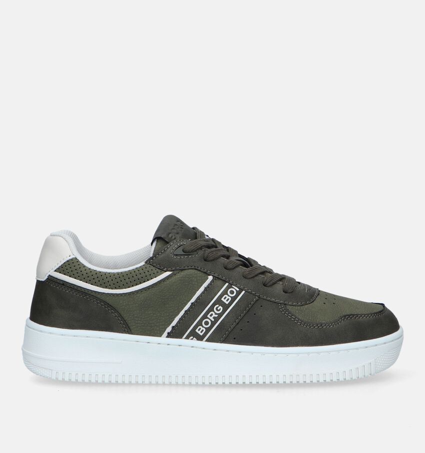 Björn Borg Chaussures à lacets en Vert kaki