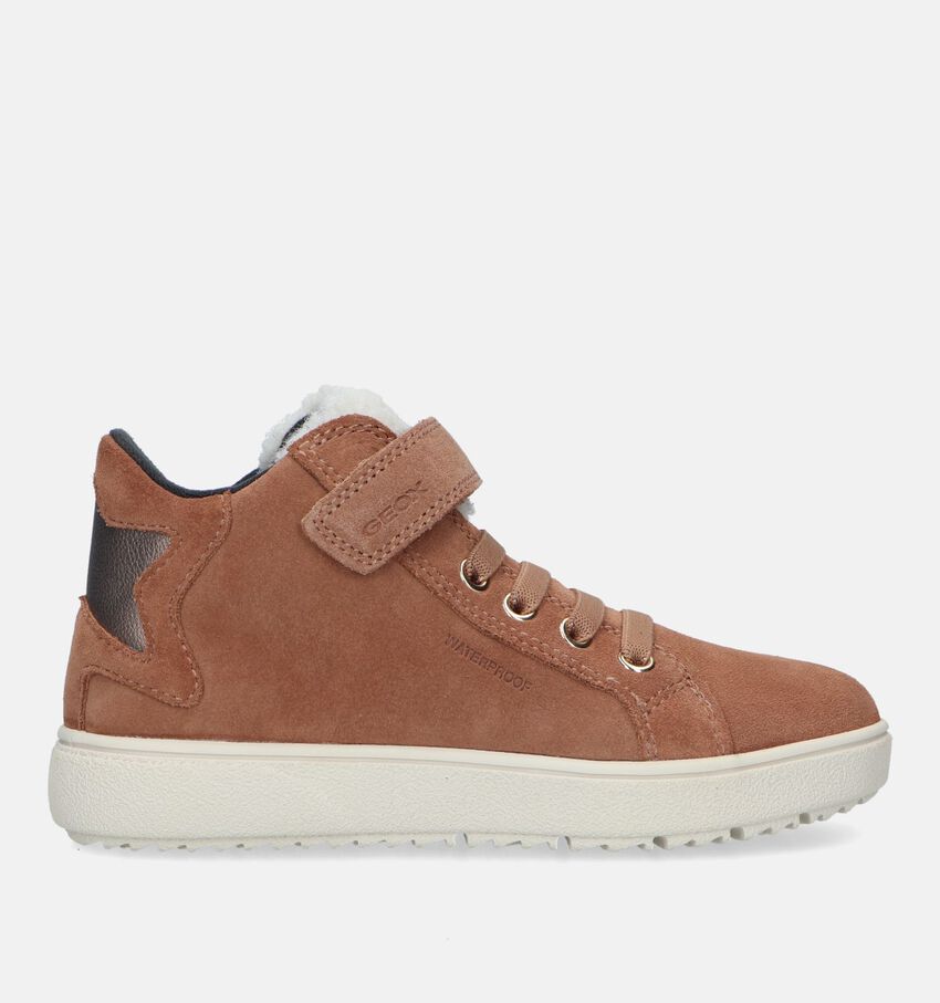 Geox Theleven Chaussures étanches en Cognac