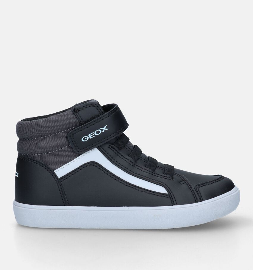 Geox Gisli Zwarte Hoge Sneakers