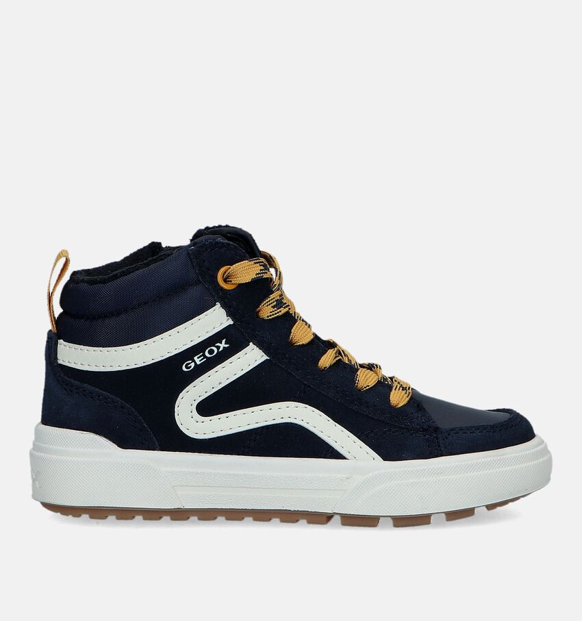 Geox Weemble Blauwe Hoge Sneakers