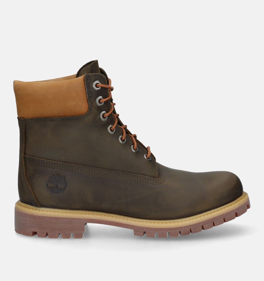 Timberland 6 inch Premium Bottines en Vert kaki