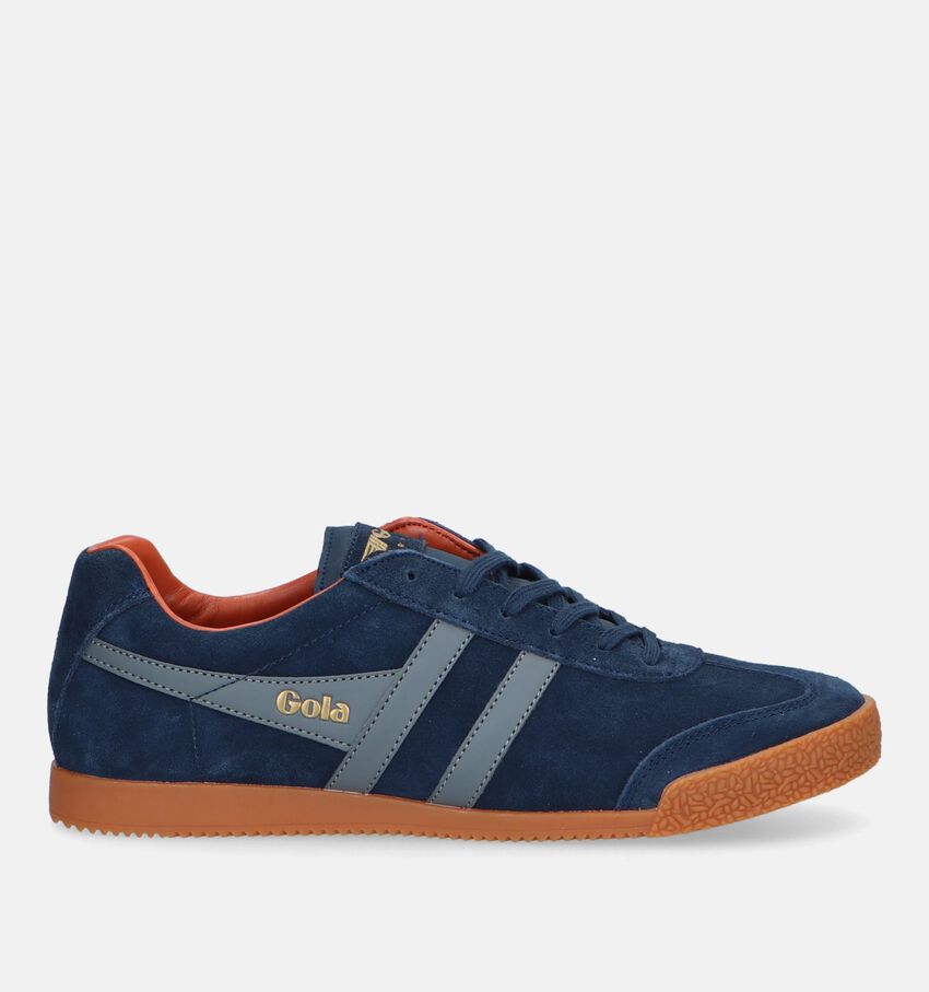 Gola Harrier Blauwe Sneakers