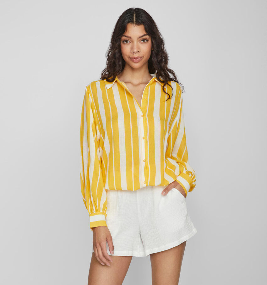 Vila Lully Chemise en Jaune