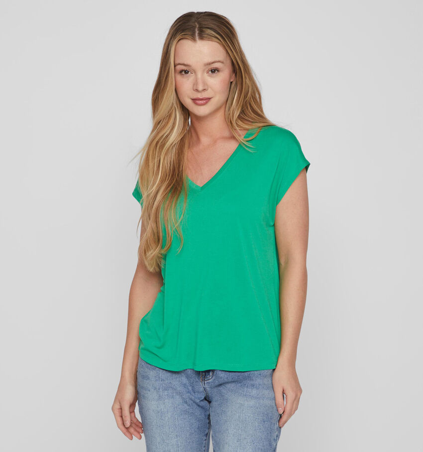 Vila Modala Groene T-shirt