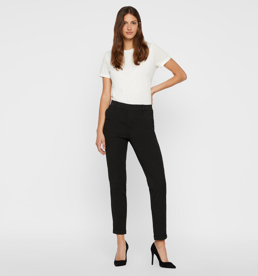 Vero Moda Maya Mr Loos Solid Zwarte Broek L30