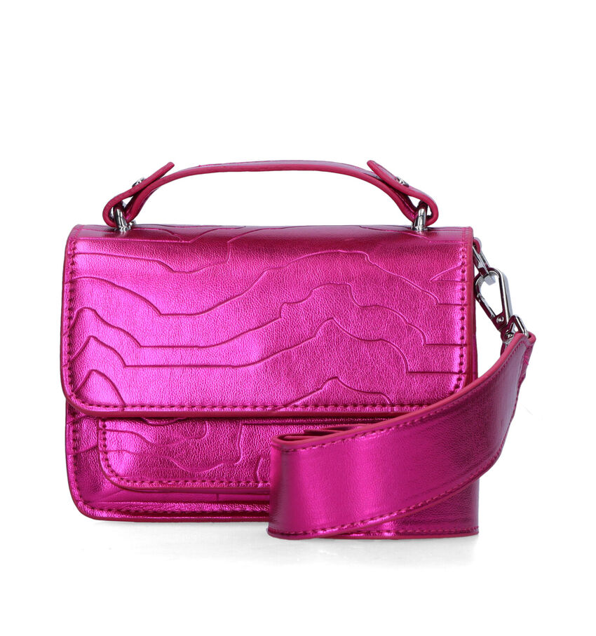 Hvisk Renei Shinny Structure Fuchsia Handtas