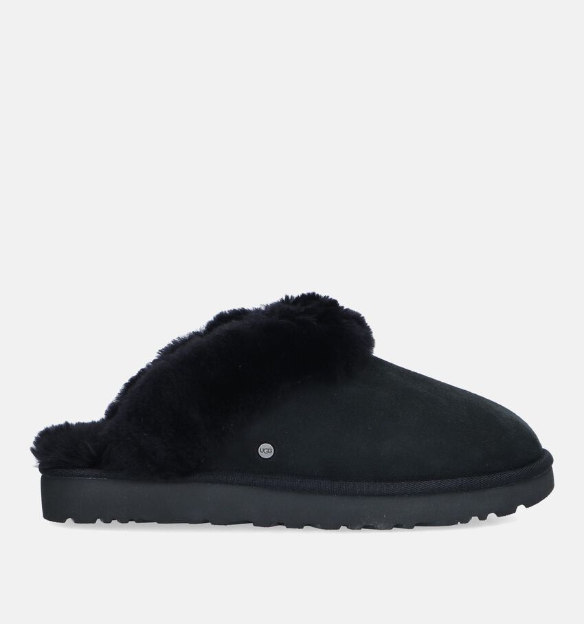 UGG Classic Zwarte Wollen Pantoffels