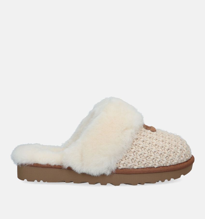 UGG Cozy Beige Wollen Pantoffels