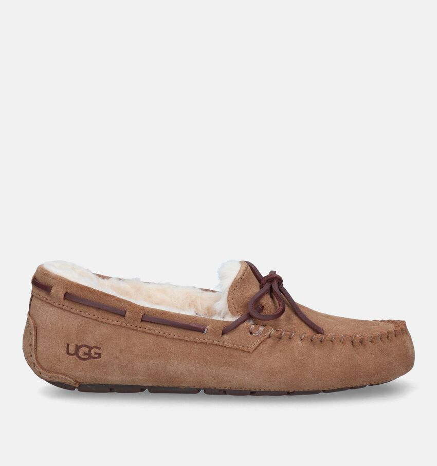 UGG Dakota Pantoufles en laine en Cognac