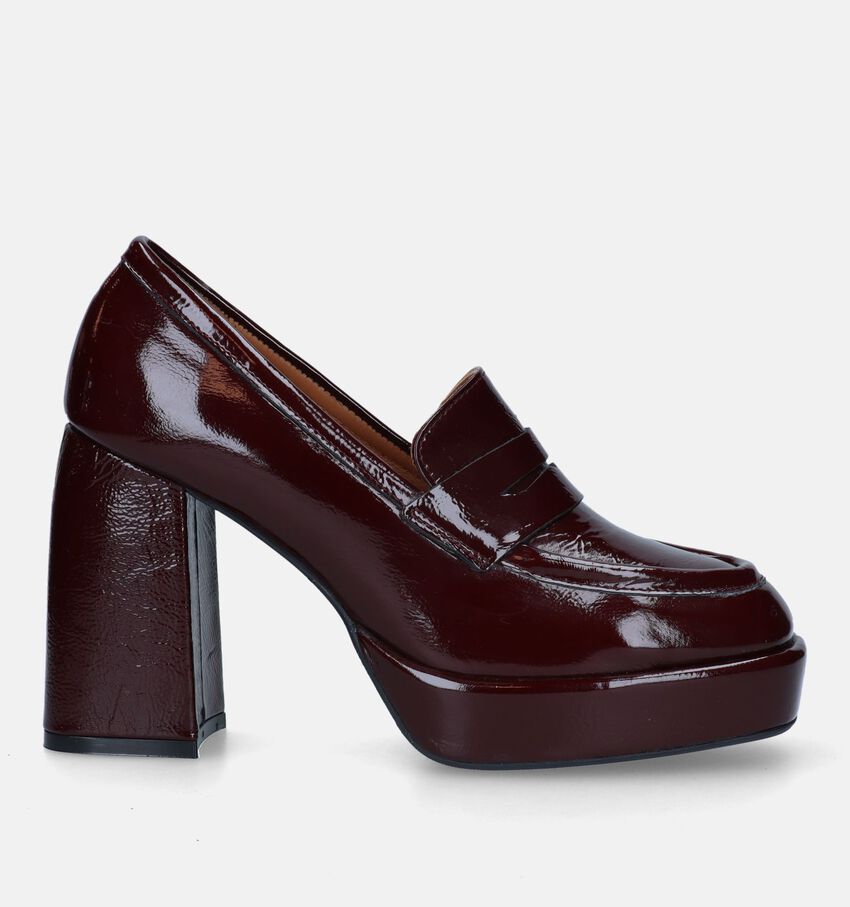 Signatur Bordeaux Enkelpumps