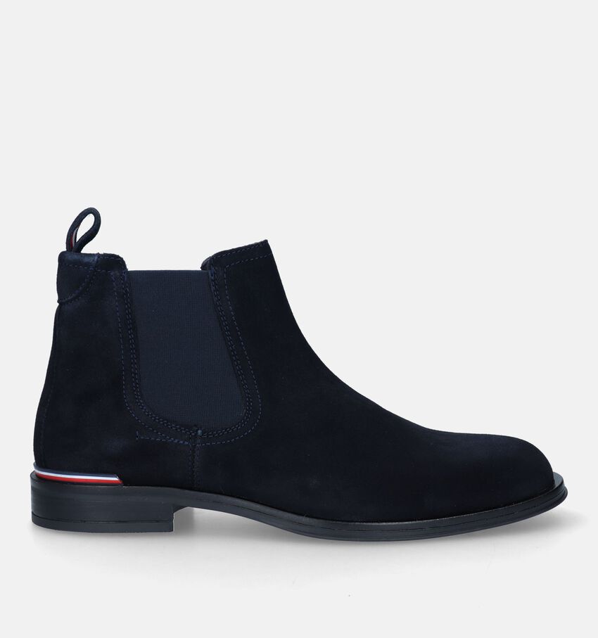 Tommy Hilfiger Core Blauwe Chelsea boots