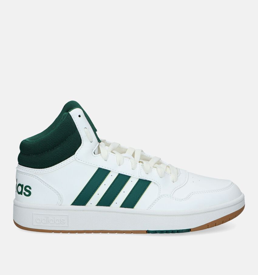 adidas Hoops 3.0 Mid Baskets hautes en Blanc