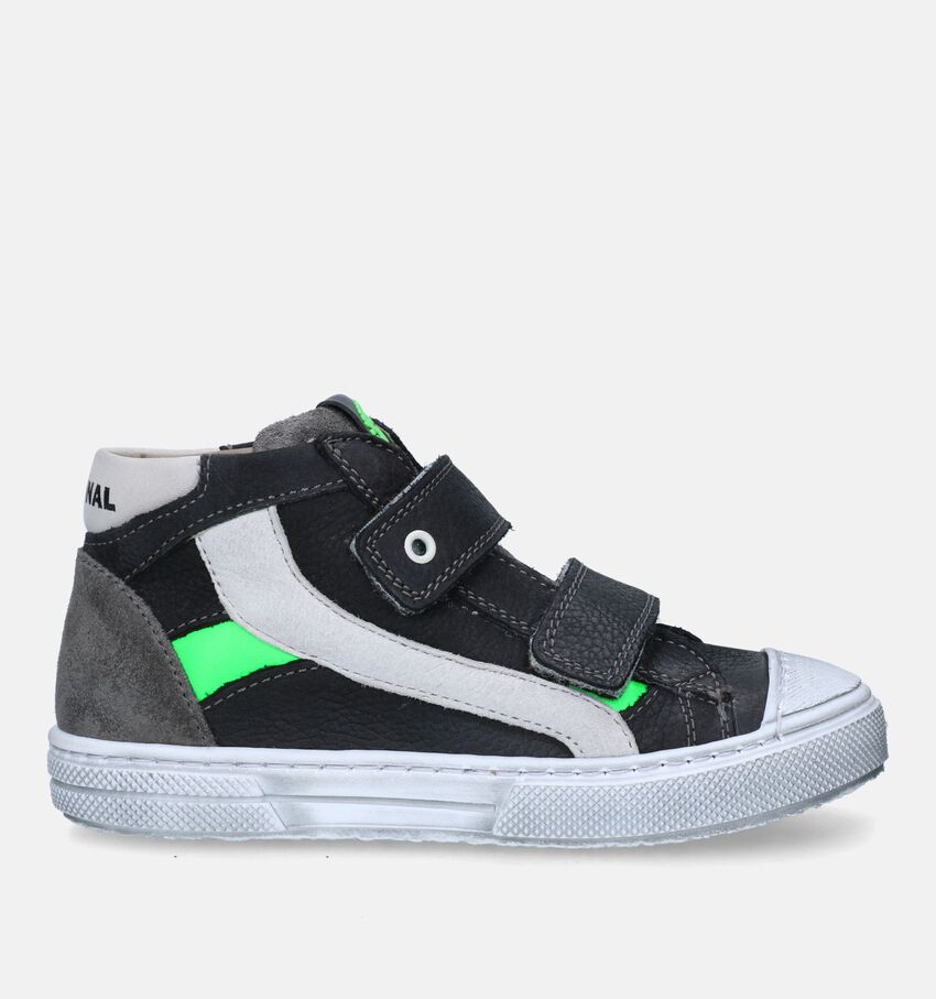 STONES and BONES Rento Chaussures à velcro en Noir