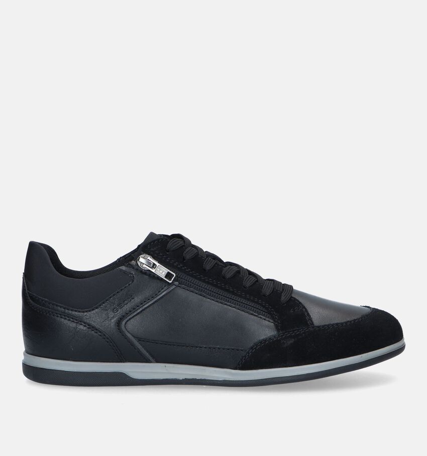 Geox Renan Zwarte Veterschoenen
