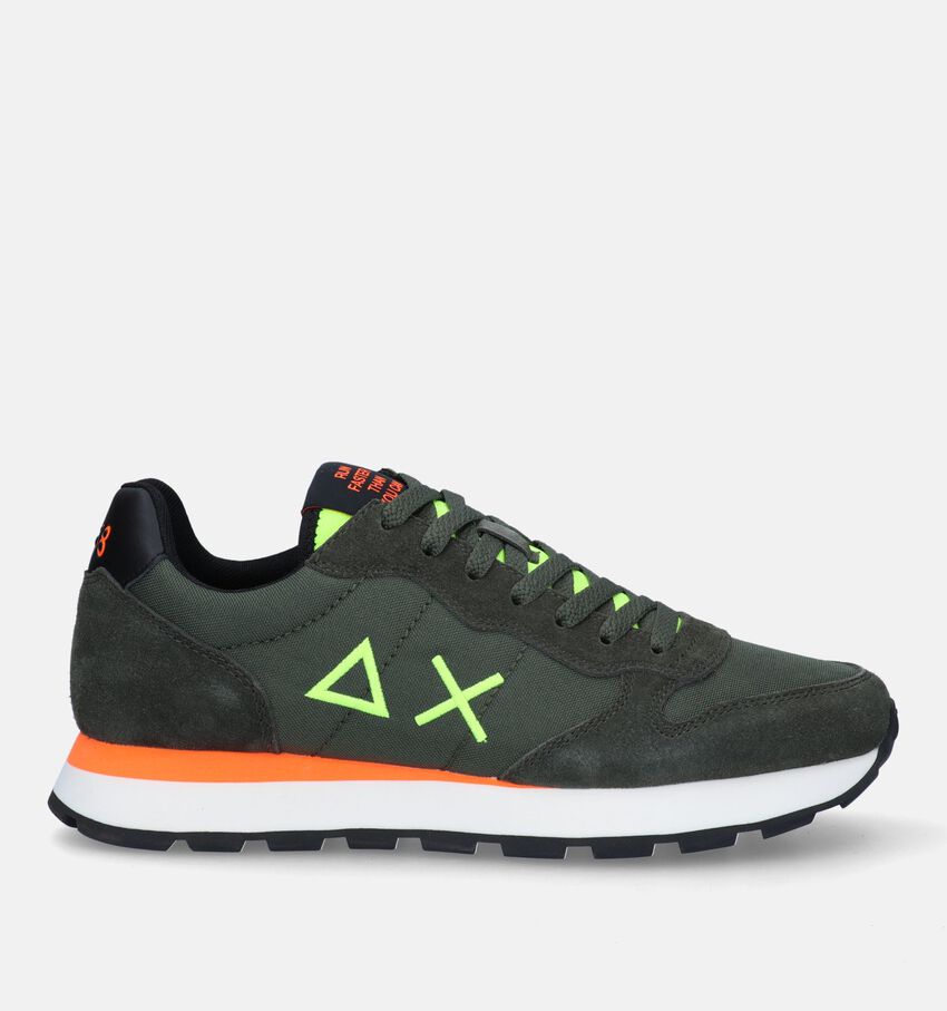 Sun 68 Tom Fluo Baskets en Vert kaki