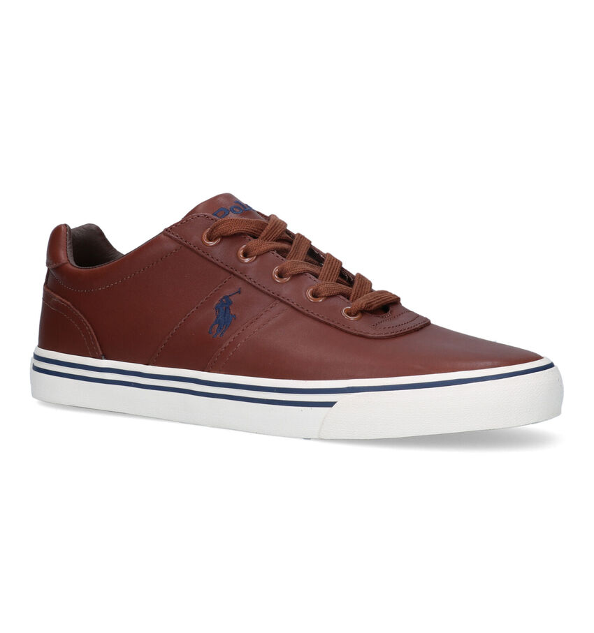 Polo Ralph Lauren Hanford Cognac Veterschoenen