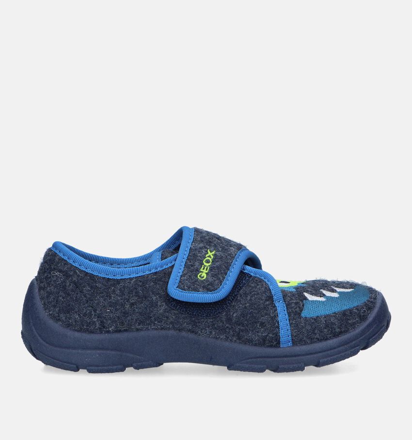 Geox Nymel Blauwe Pantoffels