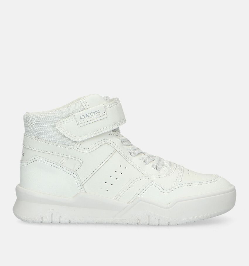 Geox Perth Witte Hoge Sneakers