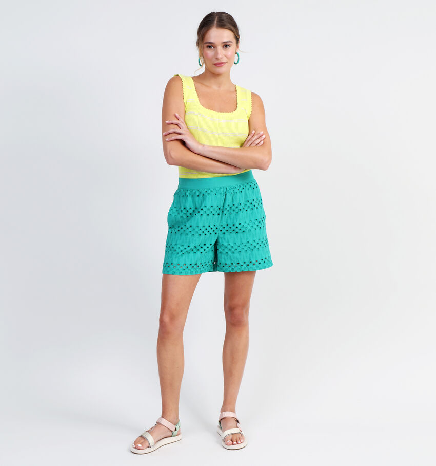 Vila Turquoise Shorts