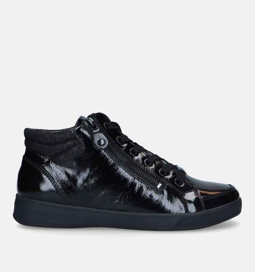 Ara Om-St-High-Soft Zwarte Sneakers