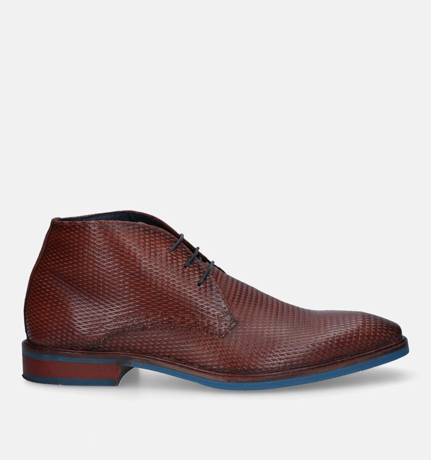 Via Borgo Cognac Veterschoenen