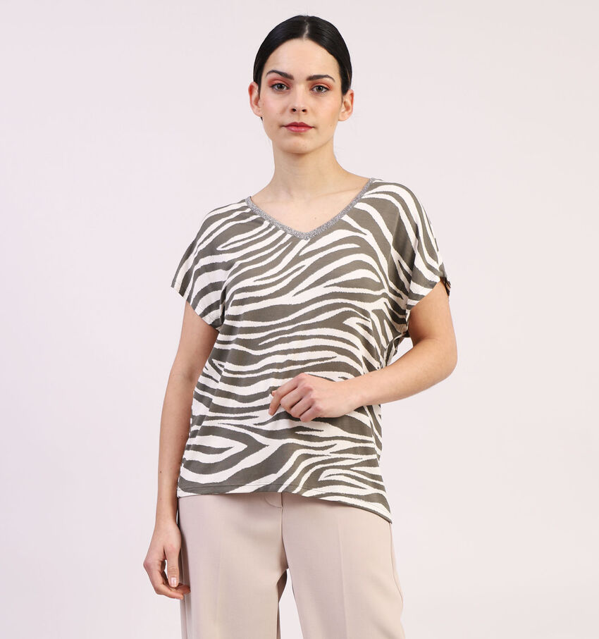 Vero Moda Seba Kaki T-shirt