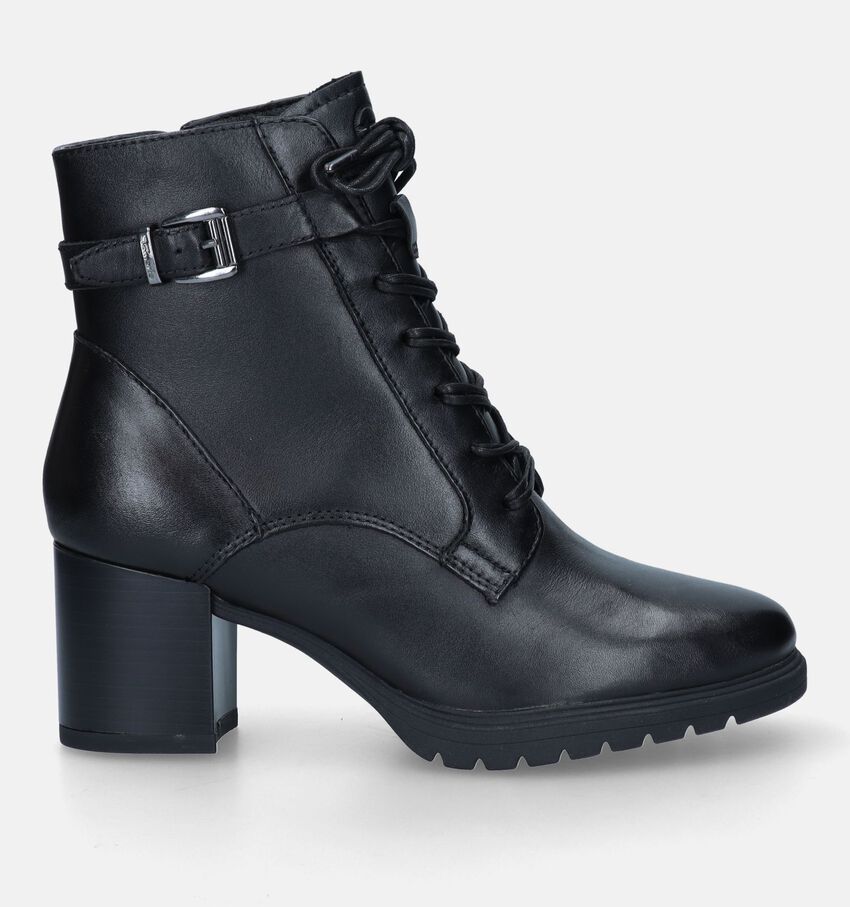 Tamaris Bottines avec lacets en Noir