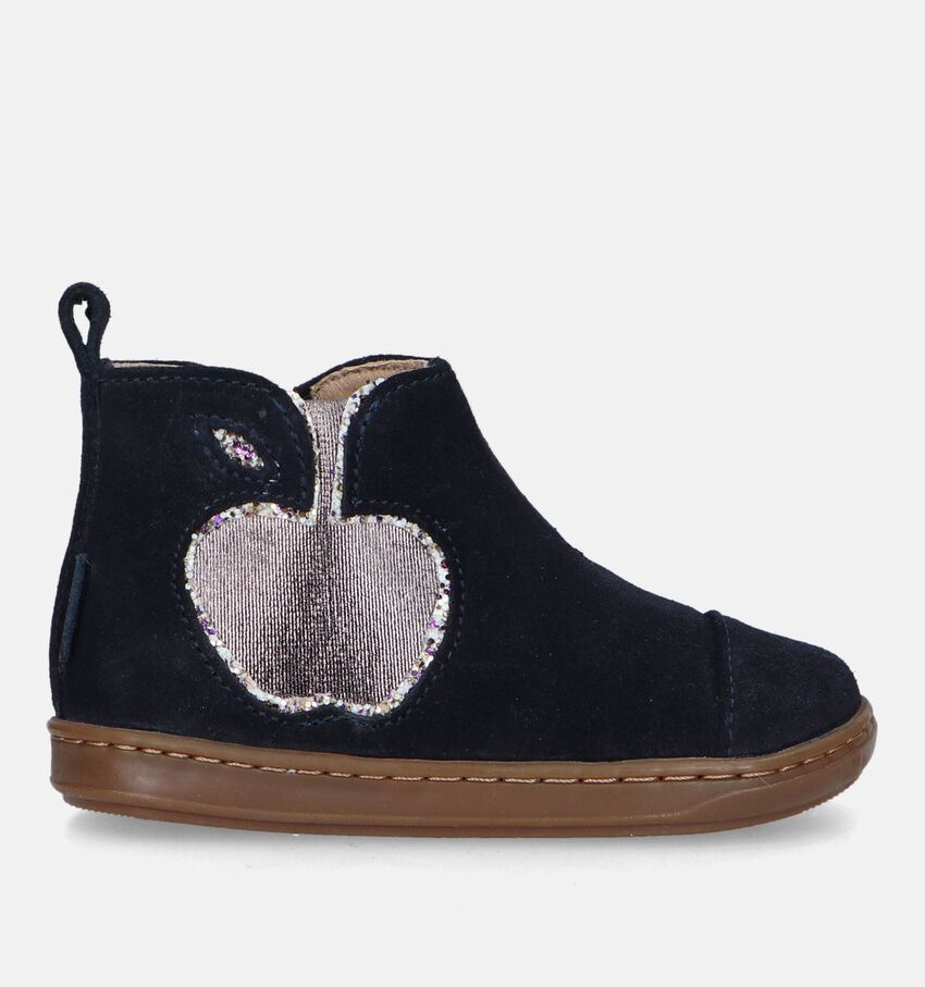 Shoo Pom Bouba New Apple Blauwe Babyschoenen