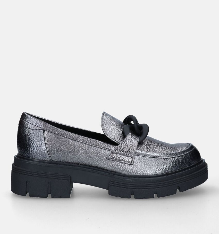 Marco Tozzi Mocassins chunky en Argent